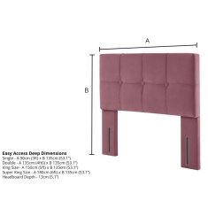 Harrison Spinks Charleston Easy Access Deep Headboard