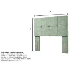 Harrison Spinks Chicago Easy Access Deep Headboard