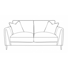 Elsie Standard Back 2 Seater Sofa