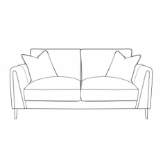 Elsie Standard Back 2 Seater Sofa