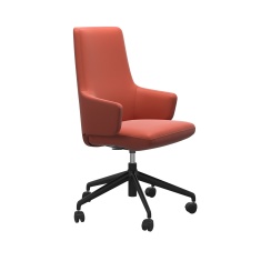 Stressless Vanilla High Back Home Office With Arms