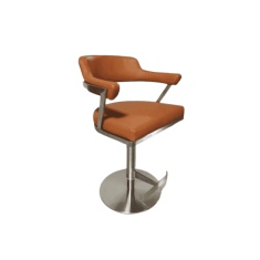 HND Firenza Bar Stool - Stainless Steel Frame