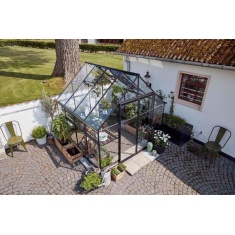 Halls Greenhouses Qube+ 8ft 7" Wide Greenhouse
