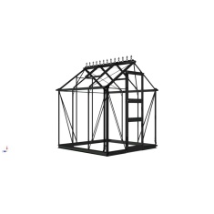 Halls Greenhouses 6ft 5" Wide Burford Greenhouse