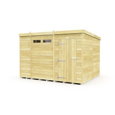 DIY Sheds Pent Security Shed - Single Door DIY Sheds Pent Security Shed - Single Door