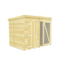 DIY Sheds Dog and Kennel Run - Full Height