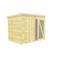 DIY Sheds Dog and Kennel Run - Full Height