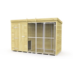 DIY Sheds Dog and Kennel Run - Full Height with Bars DIY Sheds Dog and Kennel Run - Full Height with Bars