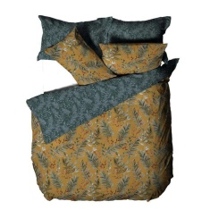 Furn Mazari Exotic Jungle Mustard Duvet Cover Set