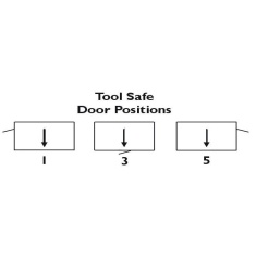 A1 Tool Safe Single Door Shed