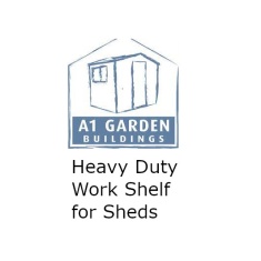 A1 Heavy Duty Work Shelf for Sheds & Workshops A1 Heavy Duty Work Shelf for Sheds & Workshops