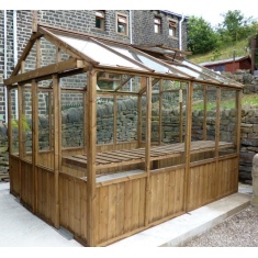 A1 Kelham 8ft Wide Greenhouse - Double Door