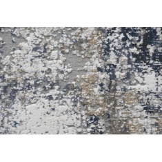 Mastercraft Canyon Polyester Heatset Traditional Rug 52029/7777 - Blue