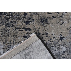 Mastercraft Canyon Polyester Heatset Rug 52071/2535 - Charcoal Grey