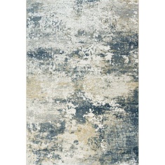 Mastercraft Canyon Polyester Heatset Rug 52071/7777 - Blue