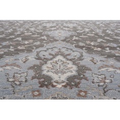 Mastercraft Da Vinci Heatset Wilton Rug 057 - 0267/3255 - Brown, Blue & Cream