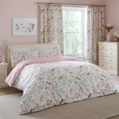 Dreams & Drapes Caraway Pink Duvet Cover Set Dreams & Drapes Caraway Pink Duvet Cover Set