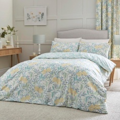 Dreams & Drapes Sandringham Duck Egg Duvet Cover Set Dreams & Drapes Sandringham Duck Egg Duvet Cover Set
