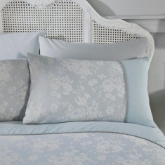 Dreams & Drapes Imelda Duck Egg Duvet Cover Set