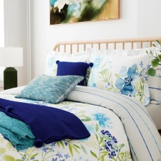 Helena Springfield Florence Blue/ Green Duvet Set