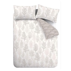 Catherine Lansfield Wilda Tree Natural Duvet Set