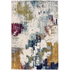 Asiatic Nova Abstract Rug - Mustard Multi Asiatic Nova Abstract Rug - Mustard Multi