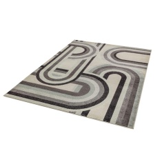 Asiatic Nova Machine Made Rug - Retro Grey