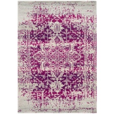 Asiatic Antique Floral Nova Rug - Fuchsia Pink Asiatic Antique Floral Nova Rug - Fuchsia Pink