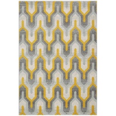 Asiatic Nova Rug - Geo Yellow Asiatic Nova Rug - Geo Yellow