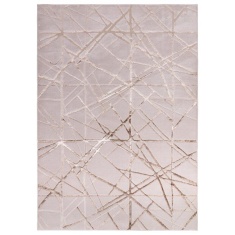 Asiatic Aurora AU13 Machine Woven Rug - Mica Gold