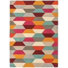 Asiatic Funk Honeycomb 03 Geometric Rug - Multi Asiatic Funk Honeycomb 03 Geometric Rug - Multi