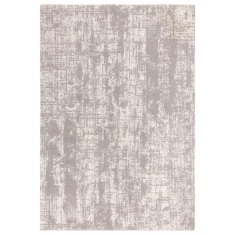 Asiatic Kuza Abstract Machine Made - Grey Asiatic Kuza Abstract Machine Made - Grey