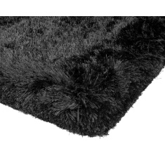 Asiatic Plush Luxury Shaggy Rug - Black