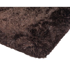 Asiatic Plush Luxury Shaggy Rug - Dark Chocolate