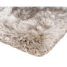 Asiatic Plush Luxury Shaggy Rug - Sand - Beige