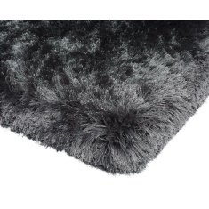 Asiatic Plush Luxury Shaggy Rug - Slate - Grey