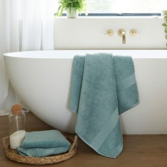 Christy Supreme Towel - Mineral Blue Christy Supreme Towel - Mineral Blue