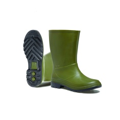 Nora Iseo Short Wellington Boots - Green