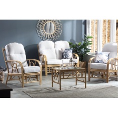 Desser Bali 2 Seater Sofa & 2 Chairs Suite