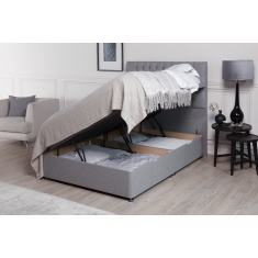 Chicago Ottoman Bed Frame With Tabitha Headboard