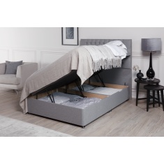 Chicago Ottoman Bed Frame With Tabitha Headboard