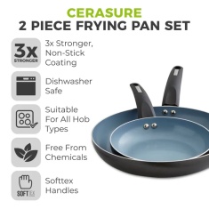 Cerasure 2 Piece Frying Pan Set