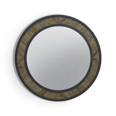Winnipeg Fumed Oak Wall Mirror Winnipeg Fumed Oak Wall Mirror