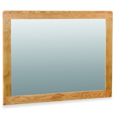Ascot Rustic Oak Wall Mirror Ascot Rustic Oak Wall Mirror