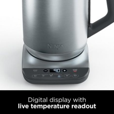 Ninja KT201UK Perfect Temperature Rapid Boil 1.7L Kettle - Stainless Steel