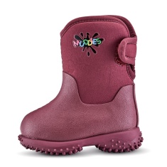 Grubs Muddies Puddle 5.0 Toddlers Wellington Boots - Tawny Red