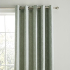 Laura Ashley Alnwick Curtains - Sage