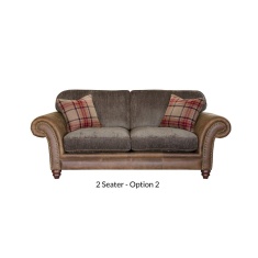 Alexander & James Hudson Standard Back 2 Seater Sofa