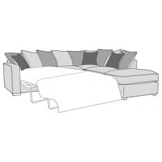 Bertie Pillow Back Sofa Bed Corner Group