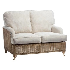 Desser Seville Light Oak Cane Sofa